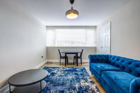 Living to dining area
