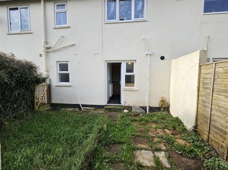 Rear of property and garden