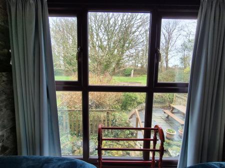 Window from twin room