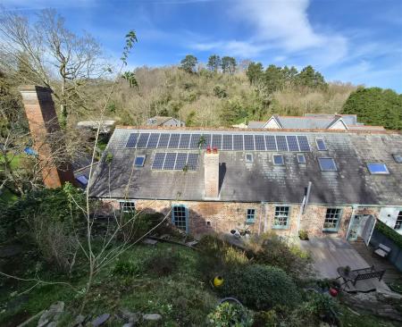 View from top of the garden