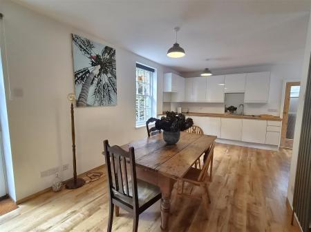 Mill End Kitchen and dining area.