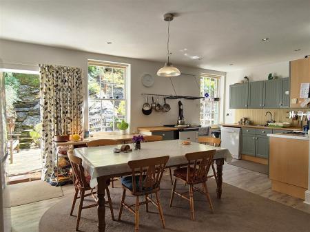 Kitchen dinner main accommodation