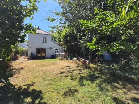Rear of property and garden