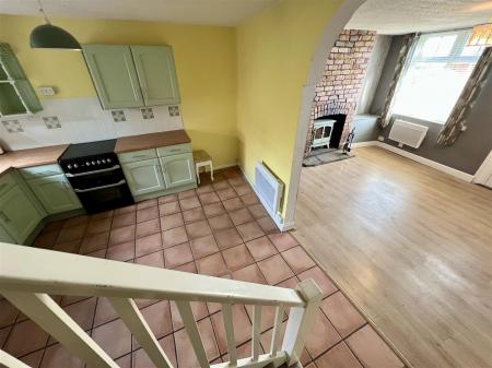 Dining Kitchen & Living Room