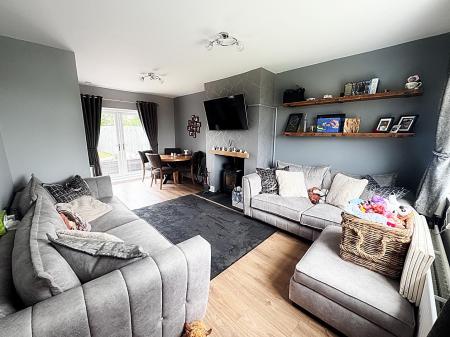 Living Room & Dining Area