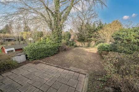 Rear garden