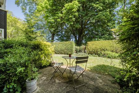 Patio garden and views