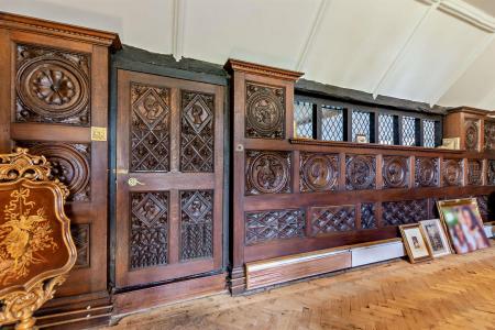 Close up of Dining Room Panelling