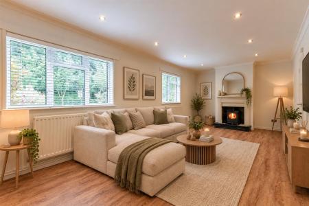 Sitting room (virtually staged)