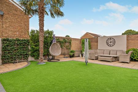 Rear garden