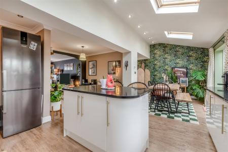 Kitchen into Dining
