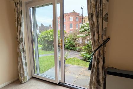 LIVING ROOM PATIO DOORS
