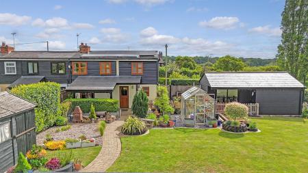 Rear of the property