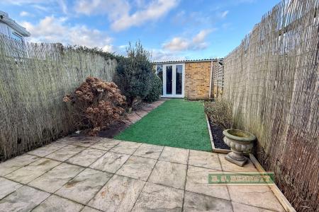 Rear garden