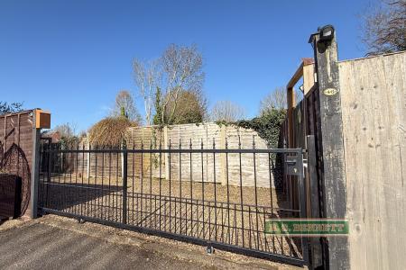 Gated parking area