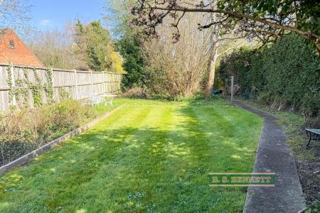 Rear garden