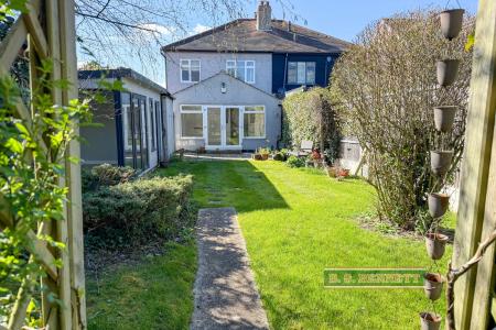 Rear of Property