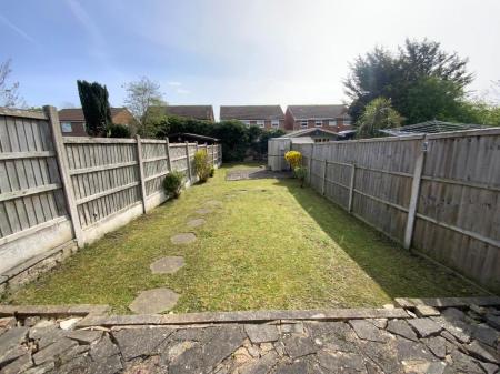REAR GARDEN approx 60ft