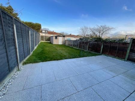 REAR GARDEN approx 70ft