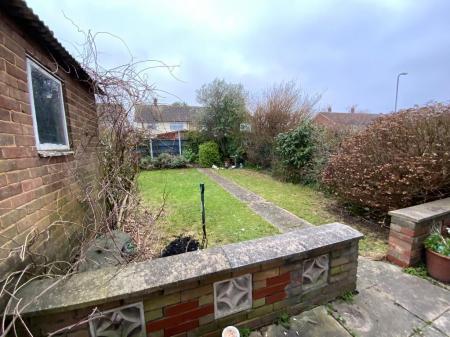 REAR GARDEN approx 60ft