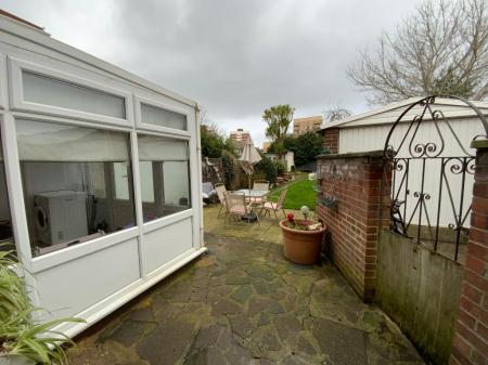 REAR GARDEN approx 90ft