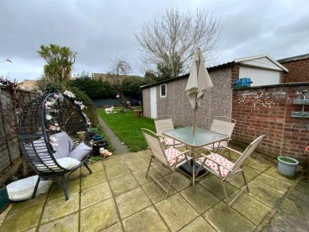 REAR GARDEN approx 90ft