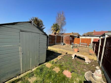 REAR GARDEN approx 90ft