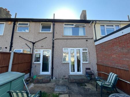 REAR GARDEN approx 90ft