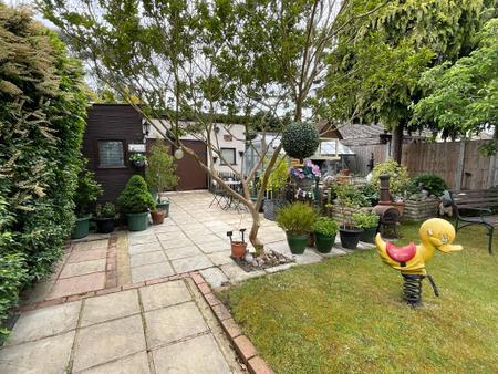 REAR GARDEN approx 55ft