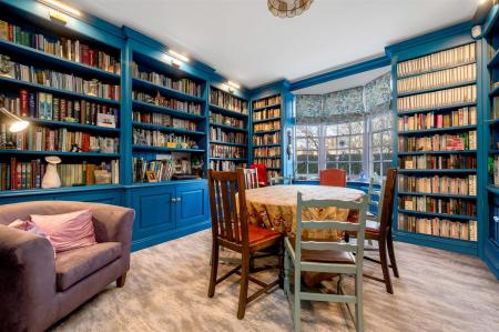 LIBRARY (FORMERLY DINING ROOM)