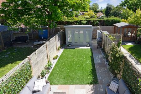Rear View & Summerhouse