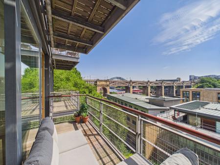 Balcony With City Views