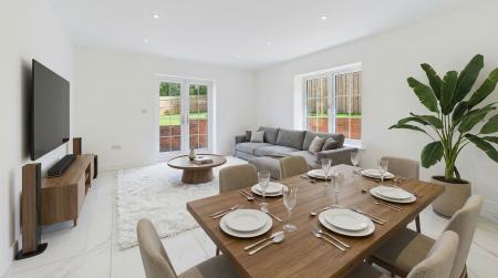 This image has been virtually staged using AI to show potential layout and furnishings