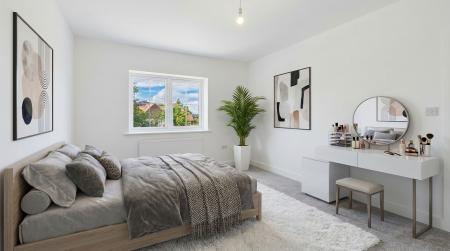 This image has been virtually staged using AI to show potential layout and furnishings