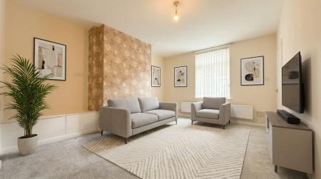Lounge - This image has been virtually staged using AI to show potential layout and furnishings