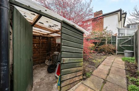 Garden With Shed