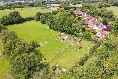 Aerial View Paddocks