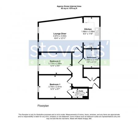 Apartment 75 floorplan