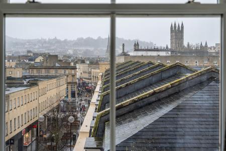 View from living room
