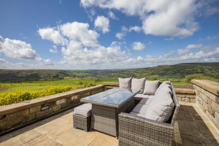 Paved Terrace + View
