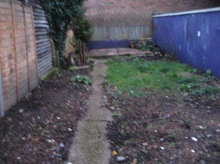 Rear garden