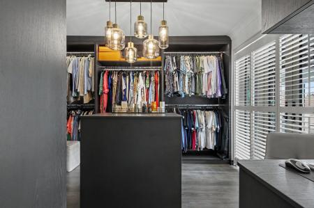 Walk in wardrobe