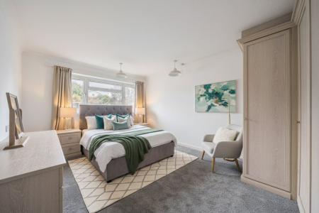 Staged Bedroom