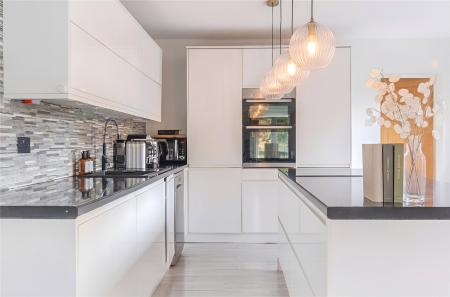 Staged Kitchen
