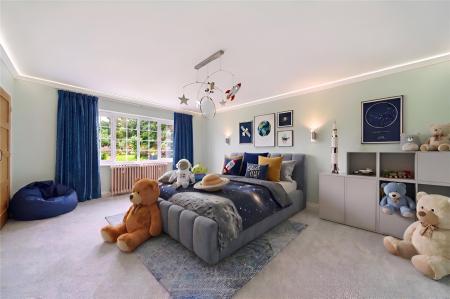 Staged Bedroom