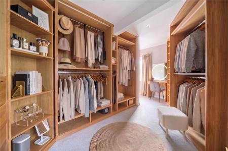 Staged Dressign Room