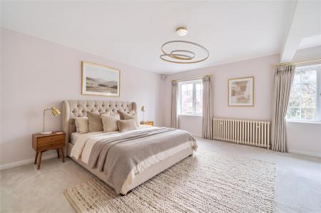 Staged Bedroom
