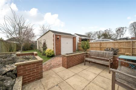 Garage and Patio