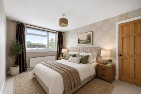 Staged Bedroom