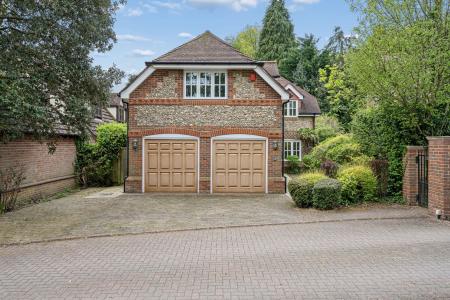 Driveway and double garage
